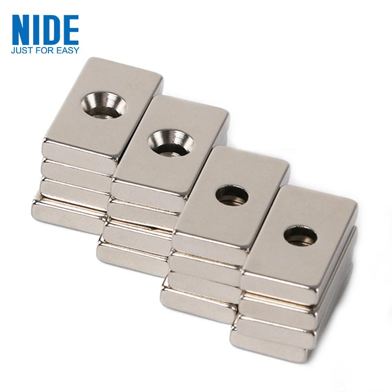 I-Square Strong Neodymium Magnet Sintered NdFeB Magnet With Hole